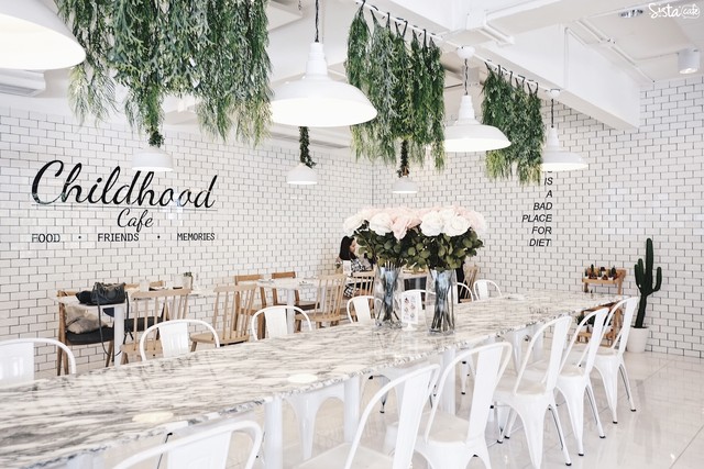 [ คาเฟ่น่านั่ง กรุงเทพ ] Childhood Cafe 