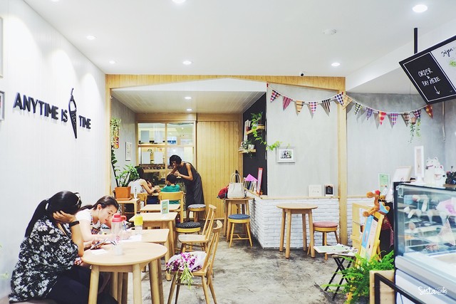 คาเฟ่ ทองหล่อ Jaiyen Cafe ตกแต่งสไตล์ญี่ปุ่น