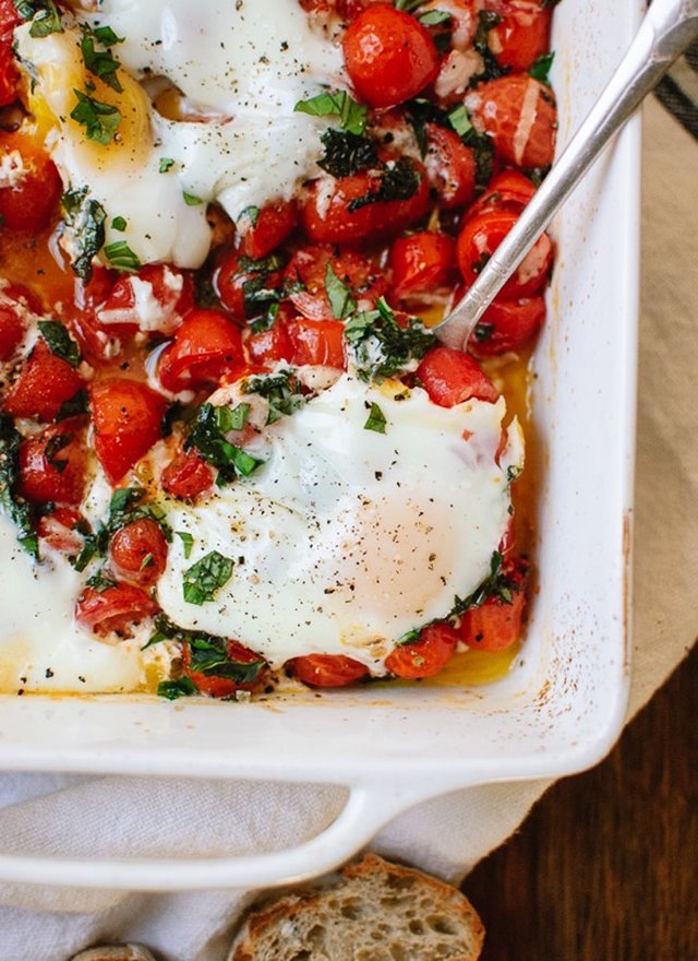 1492411148 baked eggs bed cherry tomatoes