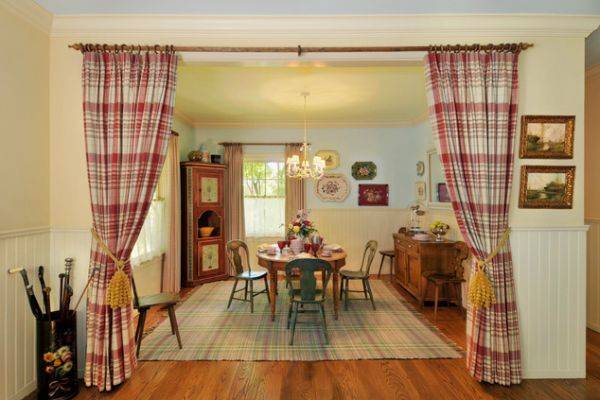 1441712949 traditional red curtain cream walls dining room sets tables chairs furniture design ideas