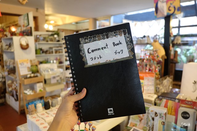 คาเฟ่แมว สุขุมวิท 53 ชิโกะคาเฟ่ comment book