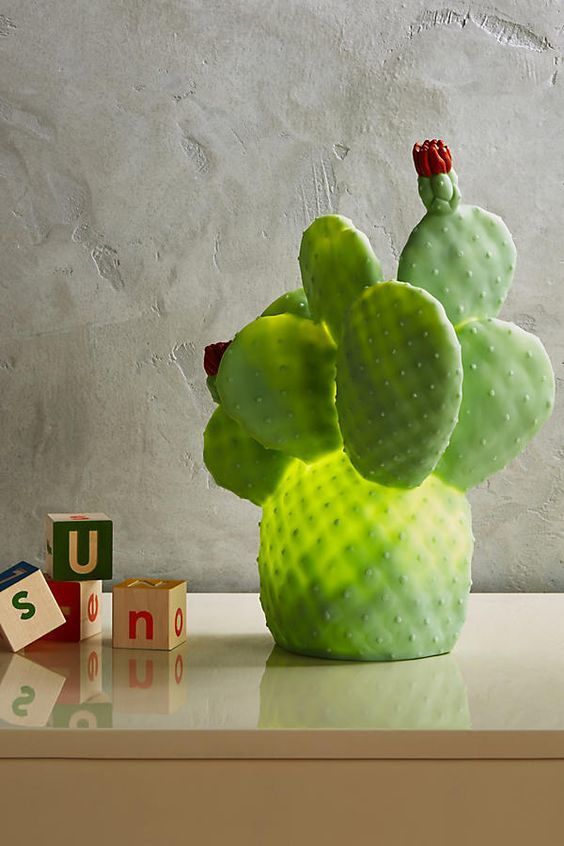 How to Make a Modern Cactus Jewelry Stand