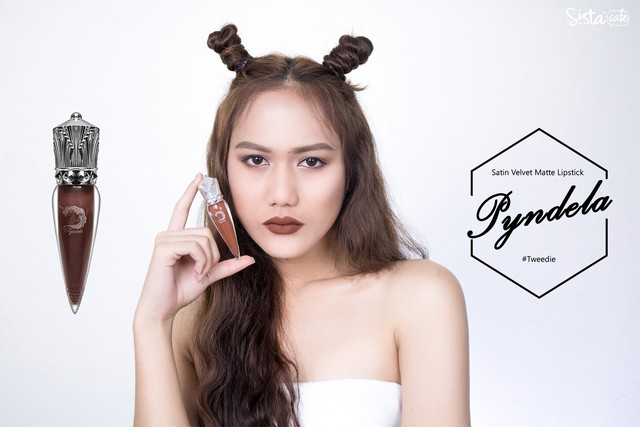 รีวิวลิป ยูนิคอร์น Pyndela Velvet Satin Matte Lipstick Tweedie