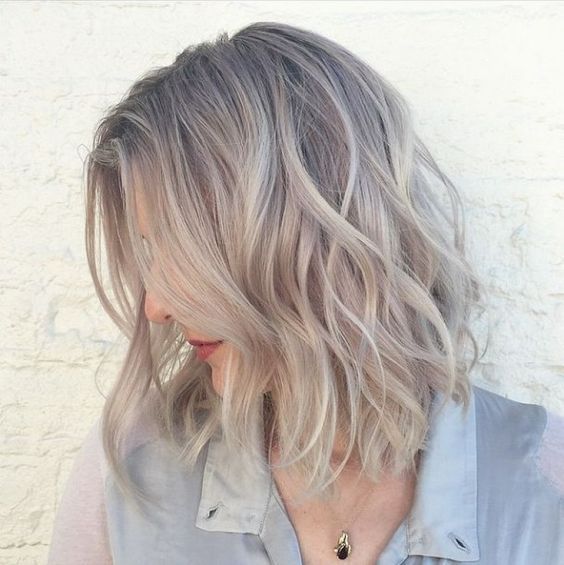 1493636097 grey blonde lob
