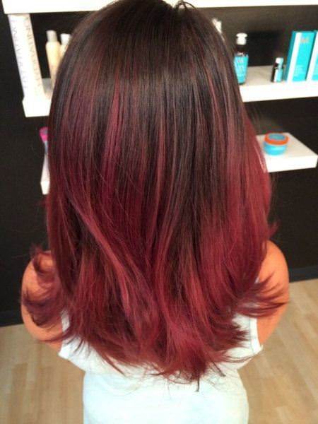 1493787986 brown to red balayage red ombre hair