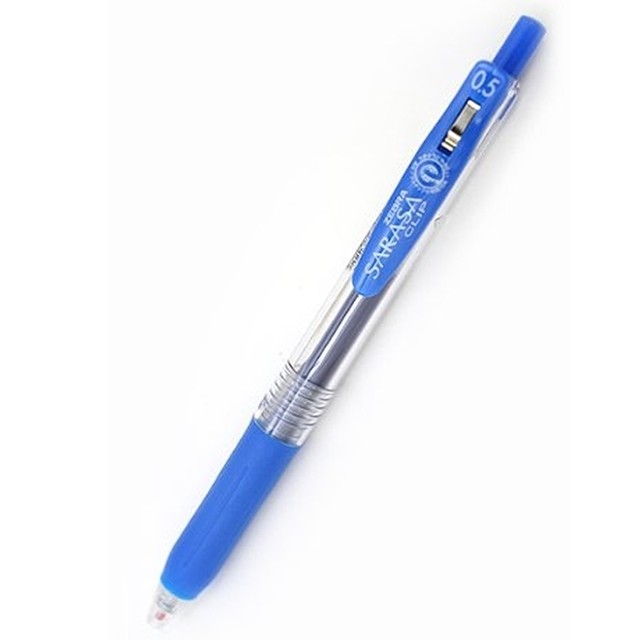 1494916191 zebra sarasa jj15 05mm gel ink pen cobalt blue