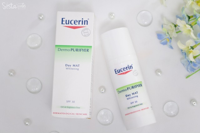 ปราบสิวอุดตันให้หายเรียบ ด้วย Eucerin daymat whitening