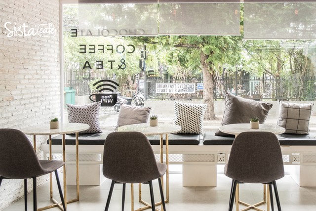 คาเฟ่ สุขุมวิท 23 Cloudnine Nail Bar & Cafe คาเฟ่เปิดใหม่ สไตล์ร้าน