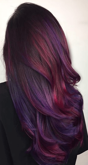 1495608196 maroon magenta balayage