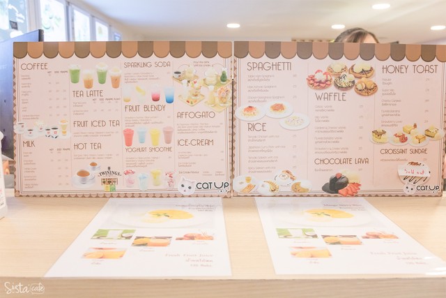 รีวิว คาเฟ่สัตว์ Cat Up Cafe