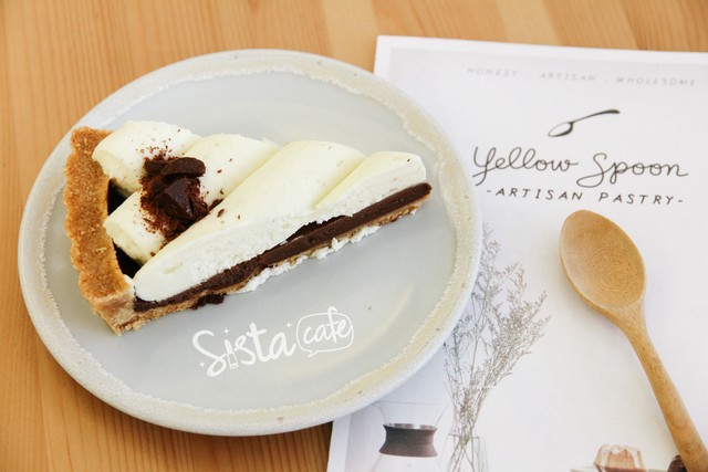 [Yellow Spoon Pastry คาเฟ่เอกมัย 19] Mascapone Chocolate Pie