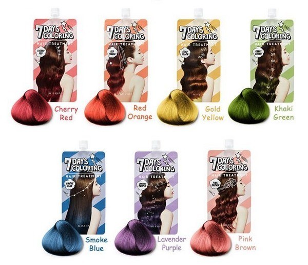 1497315616 7 days coloring hair treatment gold 20yellow red orange lavenderpurple 19