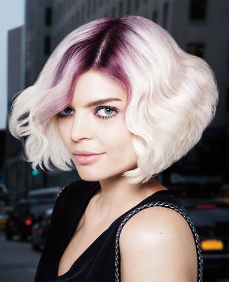 1497368413 blonde hair with pink roots 2017 450x555