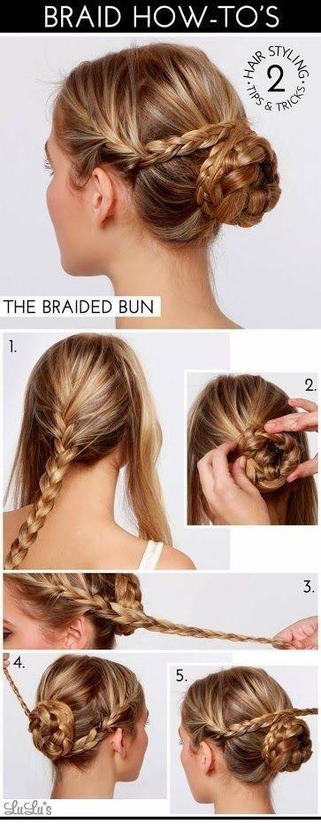 1442668347 braided bun tutorial formal hairstyles