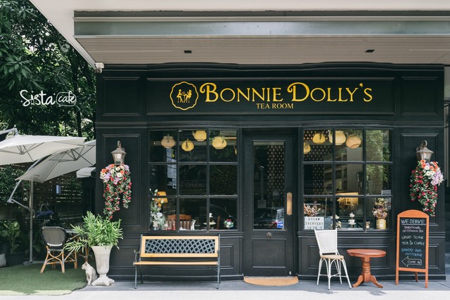 [Bonnie Dolly's Tea Room ร้านชา อารีย์ สุขุมวิท 26] หน้าร้าน