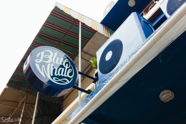 Blue Whale Cafe ร้านกาแฟ ท่าเตียน คาเฟ่ มหาราช ร้าน