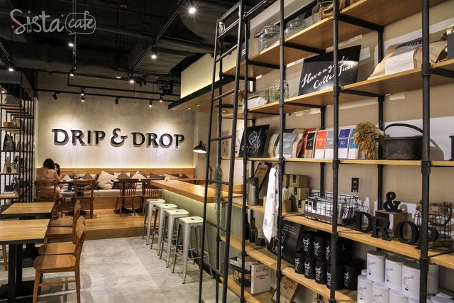 คาเฟ่ พระราม 9 G Tower Drip & Drop ร้านกาแฟติด MRT