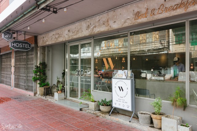 ร้านกาแฟย่านเยาวราช Wanderlust Coffee and Eatery คาเฟ่ ฮิปสเตอร์