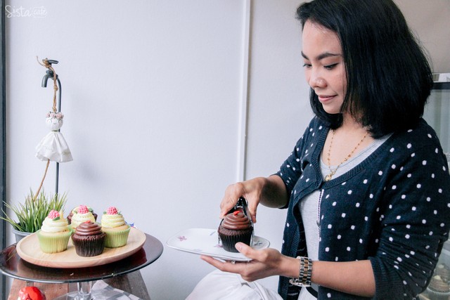 [ มินิคาเฟ่น่ารัก ,ร้านขนม อารีย์]  sis&me 2