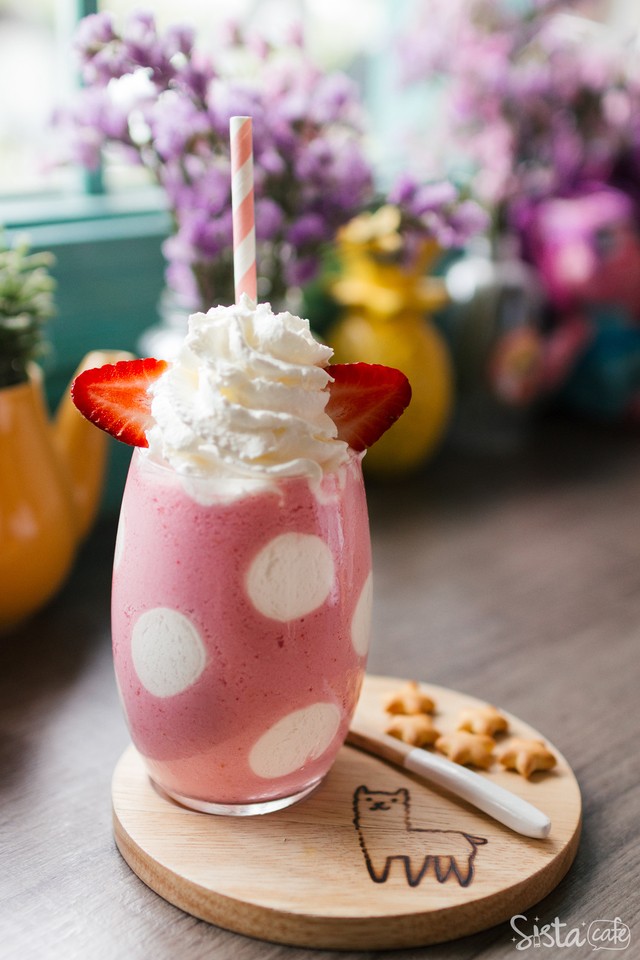 Nahim Cafe เที่ยว เยาวราช POLKA DOT MILKSHAKE