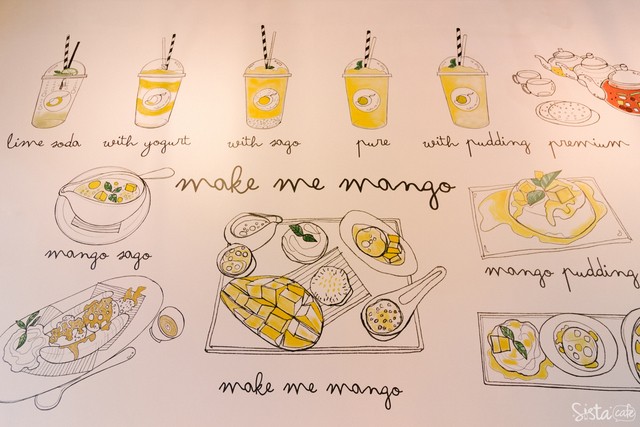 Make me mango คาเฟ่ มะม่วง ท่าเตียน