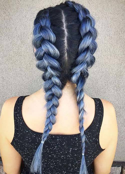 1500305871 denim hair colors ideas blue hair15