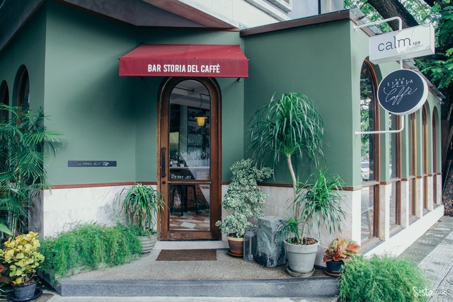 [ Bar storia del caffe ,ร้านกาแฟ อารีย์ ] หน้าร้าน