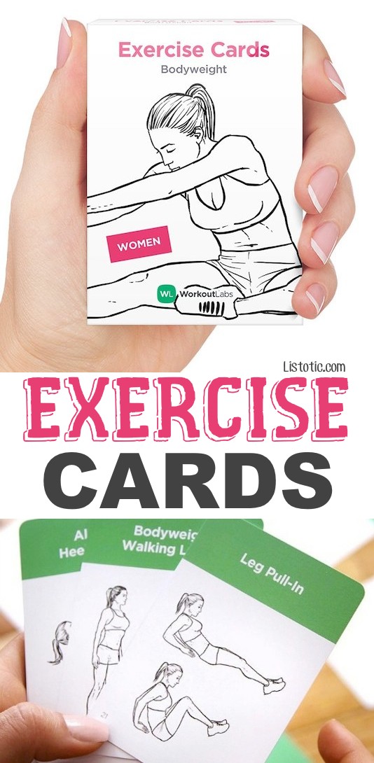 1500468893 5. exercise cards makes everyday a new and fun challenge work every muscle in the body with them instead of the same boring routine. 