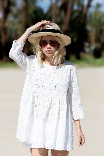 1502167898 21 outfit ideas with straw hats for summer 10