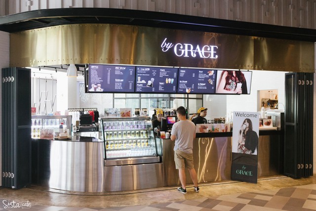 Cafe By Grace  ร้านกาแฟน่านั่ง พระราม9  คาเฟ่ สไตล์เกาหลี