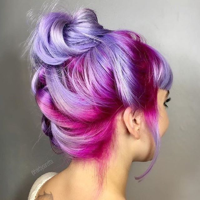 1504117660 8d8761e81f8bfd9a74b107083897e298 hair inspo color hair color ideas purple