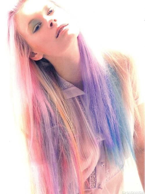 1504157709 cef202a5d1126c55f6590b2ff58f7ad4 pastel rainbow hair colorful hair