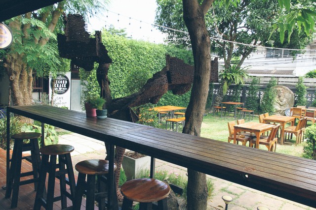 the second crack ร้านกาแฟ นนทบุรี ร้านน่านั่ง