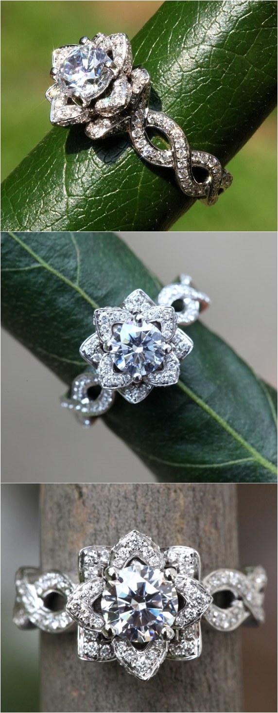 1505204616 1.50 ct infinity diamond engagement flower ring