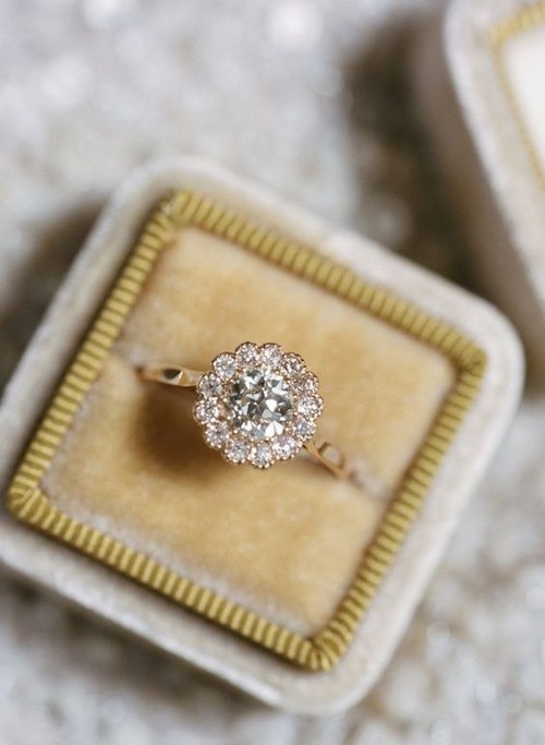 1505204825 diamond halo engagement ring via elisa bricker
