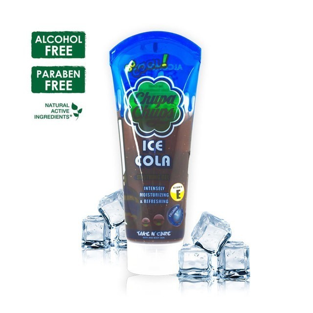 โลชั่นกลิ่นหอม แถมน่าทาน Chupa Chups Ice Cola Soothing Gel Intensely Moisturizing & Refreshing