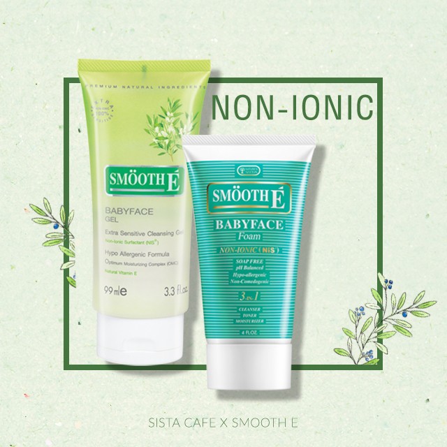 smooth E สมูทอี โฟมไม่มีฟอง non-ionic