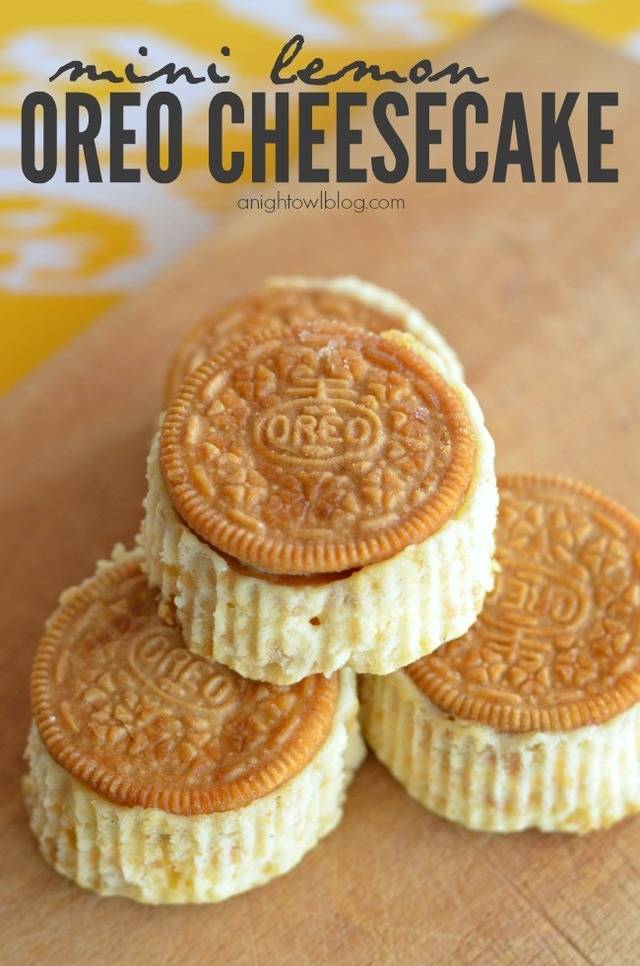 1444381443 mini lemon oreo cheesecake 1