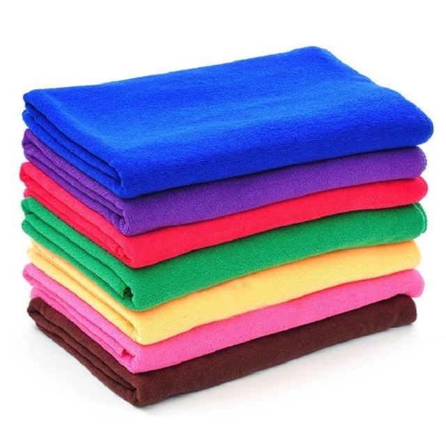 1506091181 5 pc lot microfibra toallas 30 70 cm toalla de mano solid caf p rpura toalla
