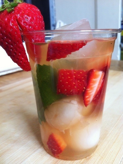 1506437882 iced lychee mint green tea with strawberries 1