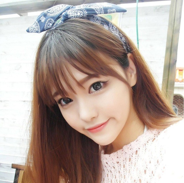 1506852318 korean style bangs and fake bangs with thin air style which is little fresh and can