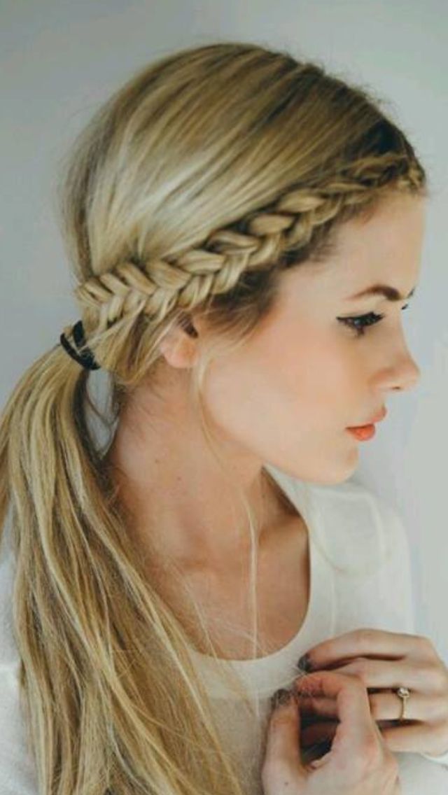 1506858084 849335679955eb53a798ce5319015b25  braided ponytail hairstyles simple hairstyles