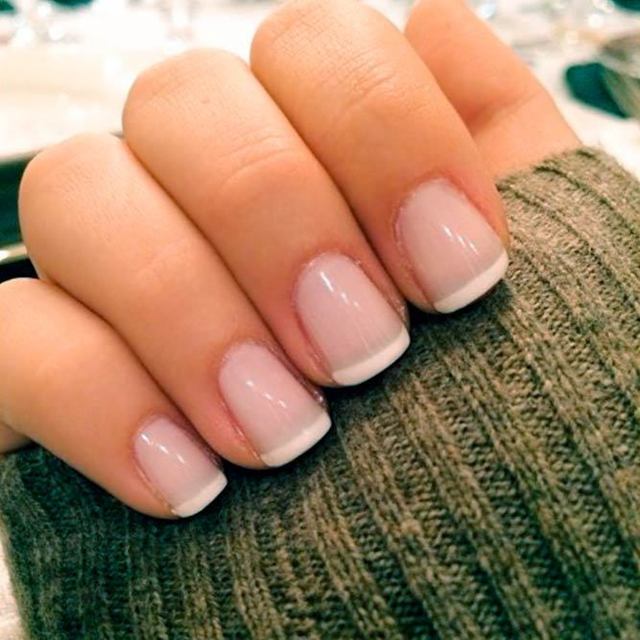 1507181405 elegant french manicure designs short squoval nude base simple nails