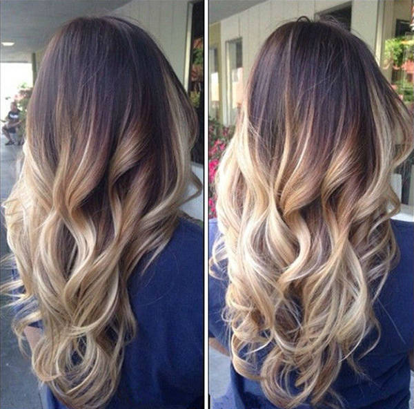 1444915326 dark brown to blonde ombre balayage hairstyle wondeful summer waves 2015