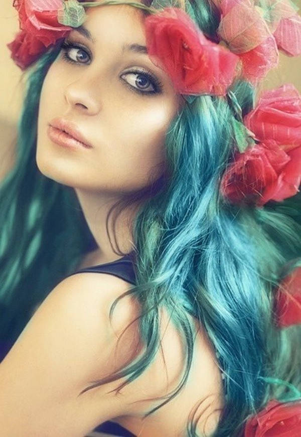 1444917743 long turquoise ombre hair color hair color trend of 2015 summer