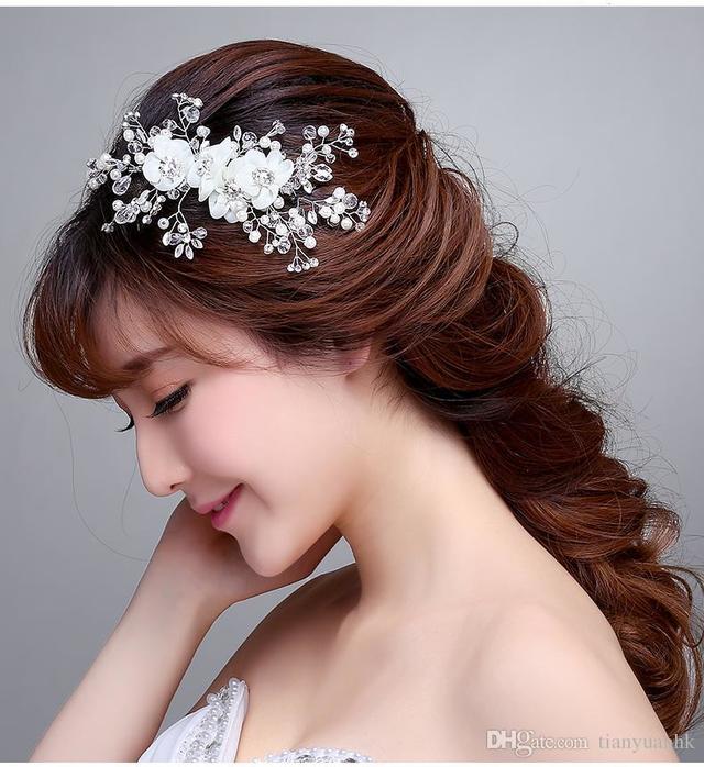 1510903174 tiaras hair accessories flowers bridal headdress