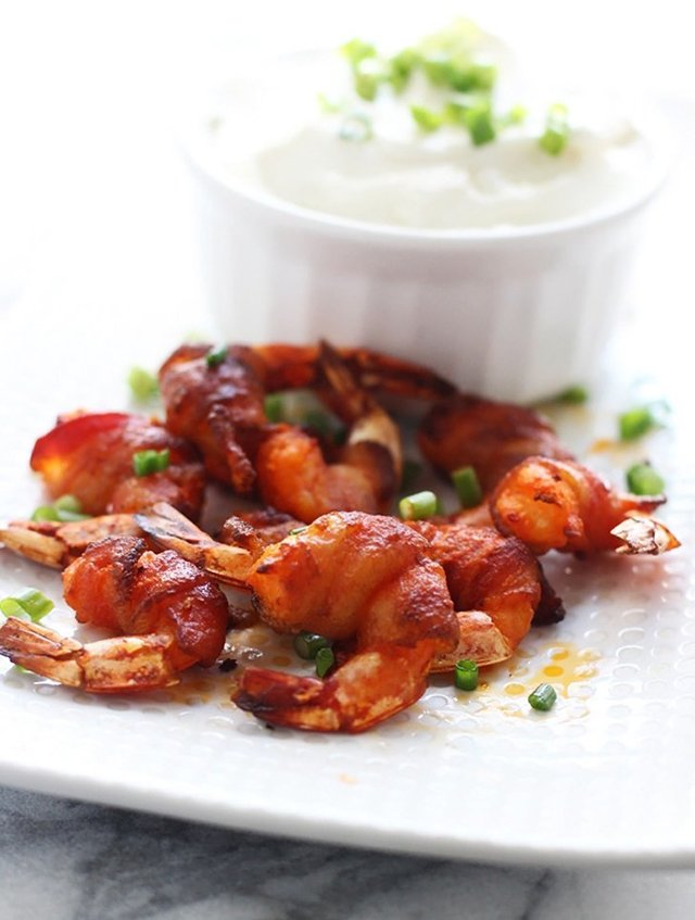1511155583 bacon wrapped buffalo shrimp