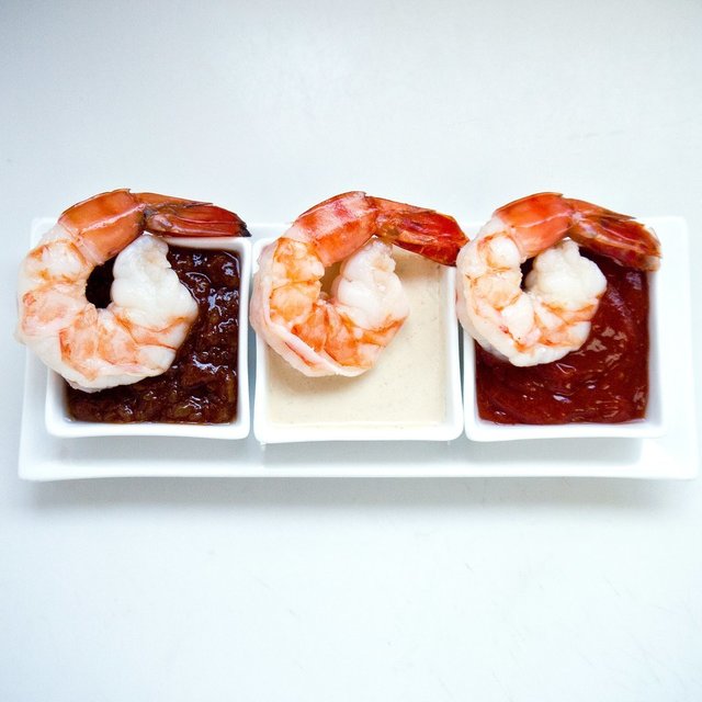 1511157181 shrimp cocktail trio dipping sauces