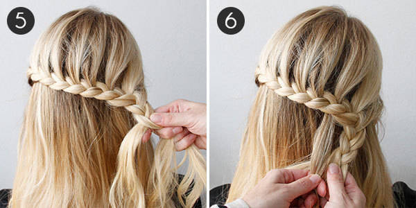 1445916546 leather and lace braid give romantic half updo try 143402