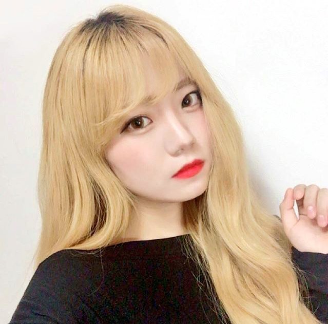 Blonde Korean Girl